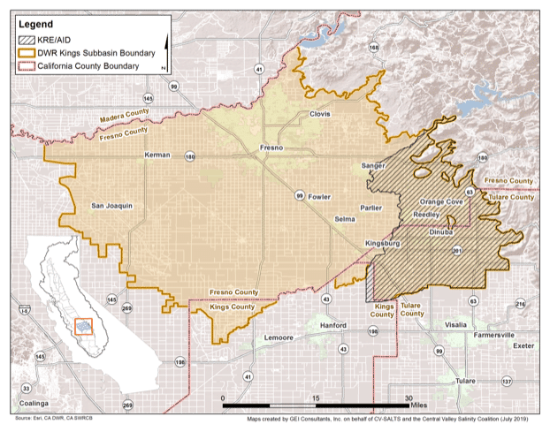 kings map